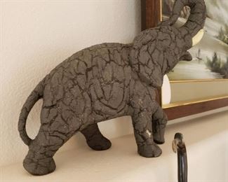 one of many elephants