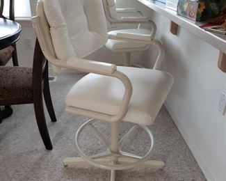 leather bar stools -2