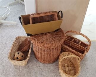 assorted baskets