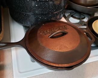 Cast iron cookery