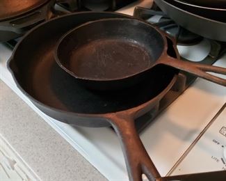 Cast iron skillets