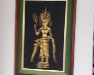 framed temple rubbings, there are many, some unframed