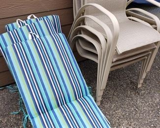 chair cushions sold separately