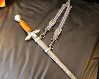 another view of the dress dagger