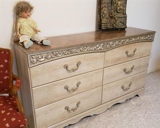Swanky Dresser with sweet hardware