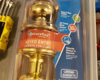 door locks and door knobs