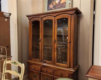 Oak Hutch