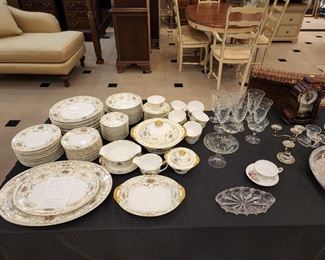 Kongo STS Japan Hand Painted China Set