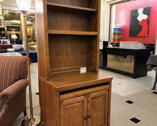 2 Piece Bookshelf/Cabinet