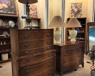Antique chest and dresser - Saginaw Furniture