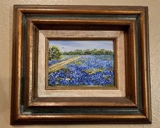 Bluebonnet Painting