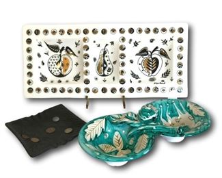 Georges Briard and other vintage pottery