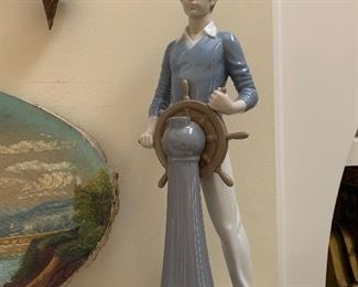 Llardro "Young Captain at the Helm"