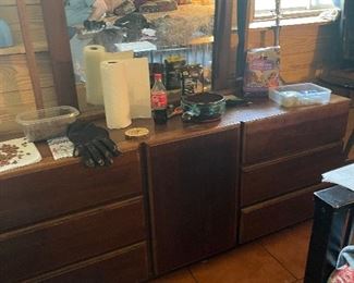 $1200 Lane acclaimed dresser with mirror sold with matching armoire.