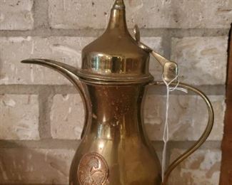 Saudi Brass Kettle 
