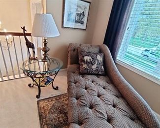 FLEXSTEEL BRAND - DECORATIVE TUFTED CHAISE & OTHER ACCENT FURNITUE