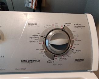WHIRLPOOL DRYER & ENERGY STAR, ULTIMATE CARE II WASHER