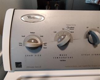 WHIRLPOOL DRYER & ENERGY STAR, ULTIMATE CARE II WASHER