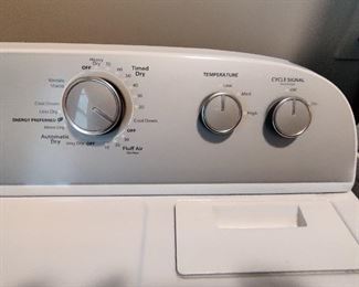 WHIRLPOOL DRYER & ENERGY STAR, ULTIMATE CARE II WASHER