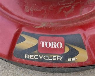 TORO SELL PROPELLED MOWER W/BAGGING SYSTEM