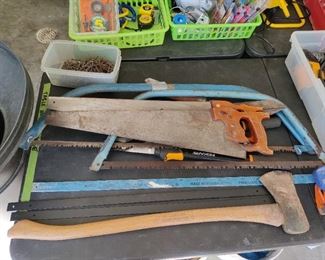 MISC GARAGE ITEMS - TOOLS