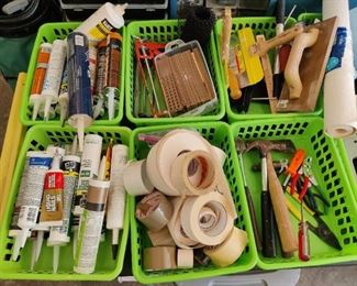 MISC GARAGE ITEMS - TOOLS