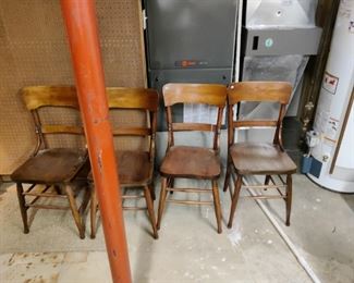 ANTIQUE WOODEN CHAIRS