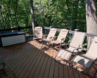 PATIO RECLINING FURNITURE - STAGING COMPLETE