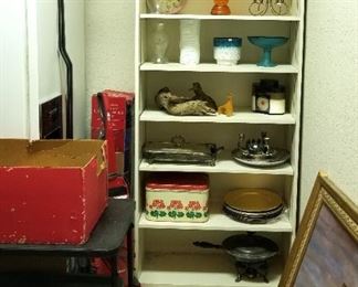 vacuum, vintage tin, Christmas decos