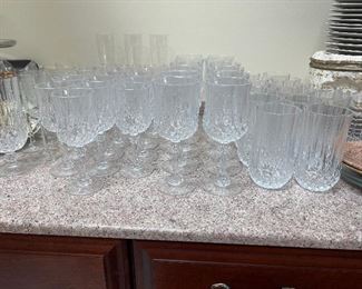 Wine & water glasses