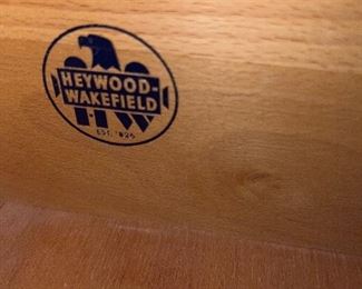 Heywood Wakefield Marking