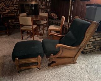 Comfy chair & Ottoman