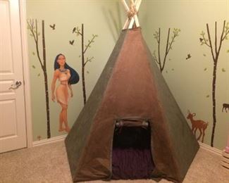 indoor teepee tent for kids