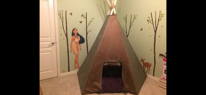 indoor teepee tent for kids