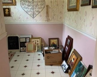 pictures frames wall hangings