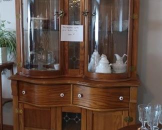 Beautiful Lighted Hutch