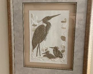 Sea bird relief one of two