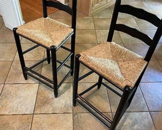 Wooden bar stools