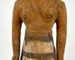 Tribal Carved Wooden Polychrome Female Figure - Mortlock Islands, Micronesia