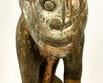Antique Polychrome Hand-Carved Tribal Sculpture - 19" Tall- Papua New Guinea