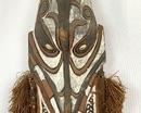 Vintage Carved Wood Tribal Spirit Mask From The Sepik River Region - Papua New Guinea