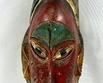 Tall Carved Red African Guro Mask #1