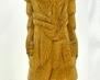 Vintage Hand-Carved Robed Asian Male Figure