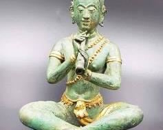 Antique Bronze Buddha 