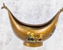 Handmade by M. Qasim & Bro, Srinagar-Kashmir Beggars Bowl