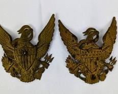 Antique Enlisted Artillery Helmet Plates 1881-1902