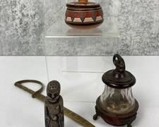 Global Assortment of Miniature Collectibles including Depose, Paris Pepper Grinder