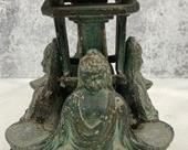 Antique Thai Cast Metal Incense Burner