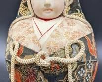 Vintage Japanese Rolly Poly Hime Daruma Doll