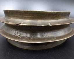 Large Antique Bronze Tribal African Torque / Currency Ring- Gabon/Cameroon